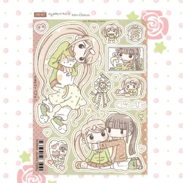 [BUNJANG] PP Sticker Pack / 프프 오늘부터 아껴주기 스티커