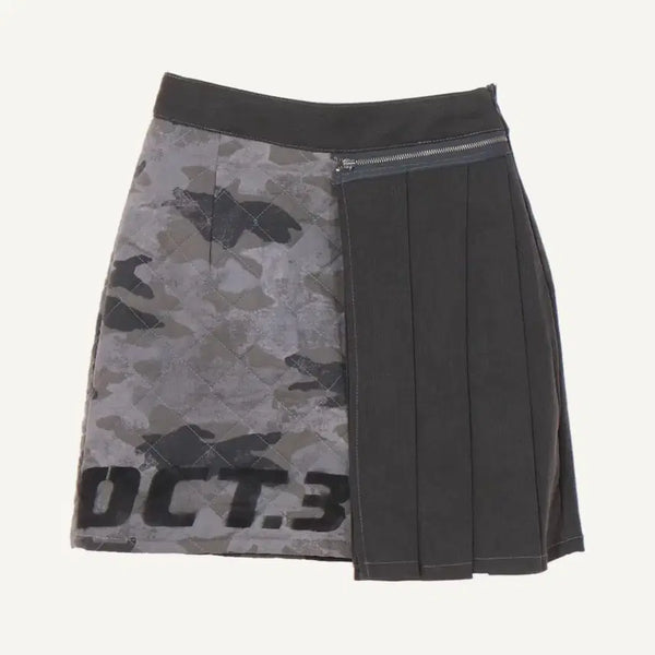 [BUNJANG] October Third Punk Wrap Cargo Skirt (Size S) / (s) 옥토버써드 펑크깔 카고 스커트
