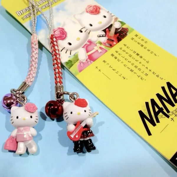 [BUNJANG] NANA x Hello Kitty Collaboration Strap Set / [유일매물] NANA나나 야자와아이 헬로키티 콜라보 스트랩