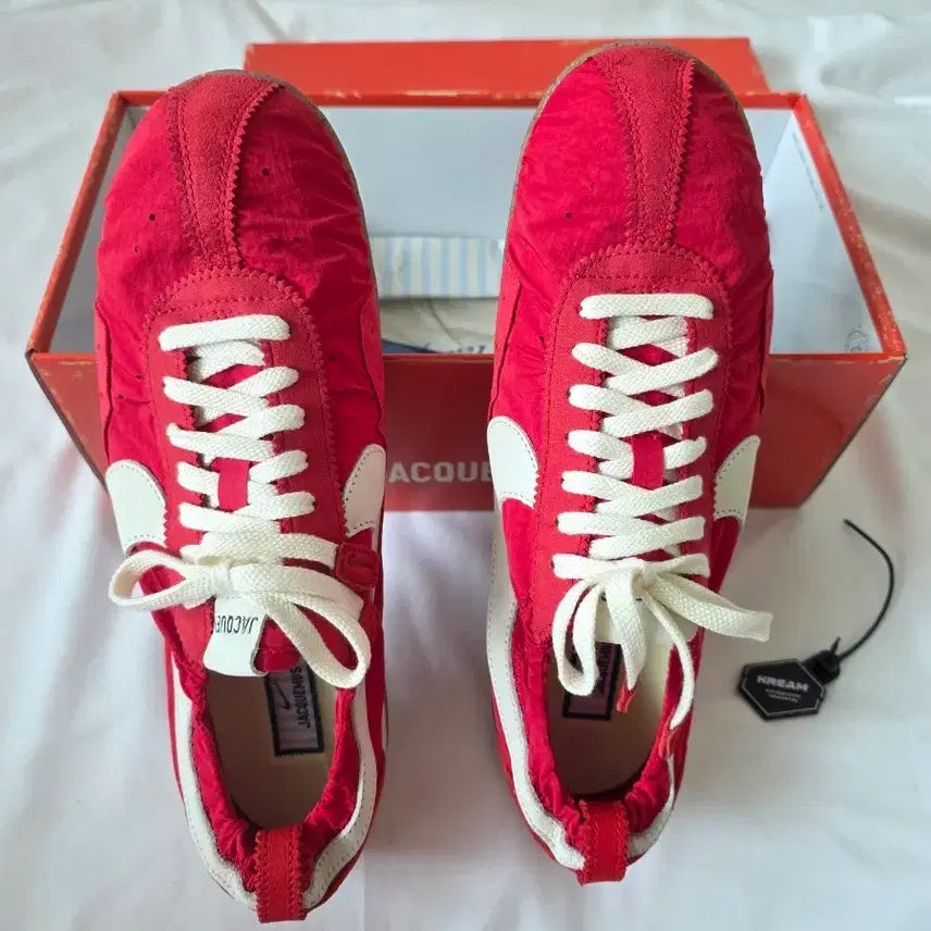 [BUNJANG] Nike x Jacquemus J Force 1 SP "University Red & Bicycle Yellow" / 나이키 x 자크뮈스 문 슈 SP 유니버시티 레드 앤 바이시클 옐로우