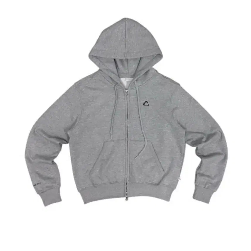 [BUNJANG] YUE PROJECT Winter Hood Zip-Up Size 1 Gray / (새상품) 유프로젝트 윈터 후드집업 1사이즈 그레이 yue project