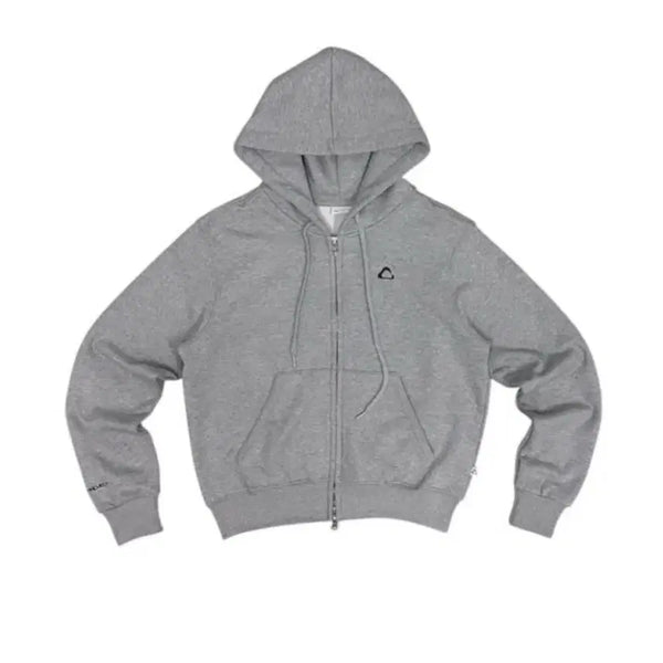 [BUNJANG] YUE PROJECT Winter Hood Zip-Up Size 1 Gray / (새상품) 유프로젝트 윈터 후드집업 1사이즈 그레이 yue project