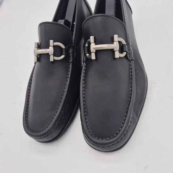 [BUNJANG] Salvatore Ferragamo Gancini Loafers Black / 페라가모 간치니 로퍼 블랙 7