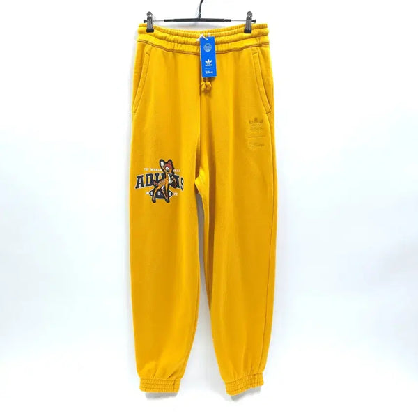 [BUNJANG] Adidas x Disney Bambi Embroidered Jogger Pants Mustard / ADIDAS X DISNEY 아디다스 오리지널스 디즈니 밤비 자수 조거팬츠 C607