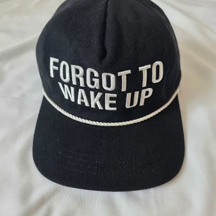 [BUNJANG] OY WakeLess Rope Cap - Black / 오와이(OY) WAKELESS ROPE CAP - BLACK