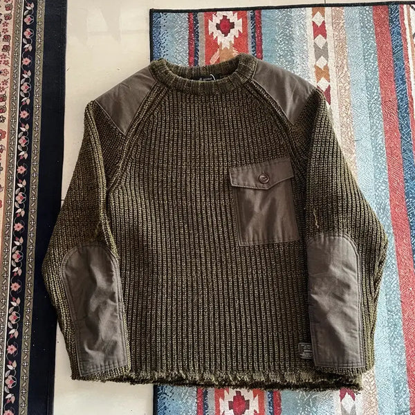 [BUNJANG] Johnbull Wool Knit Sweater L/100 / 존불 울 니트 스웨터 L/100