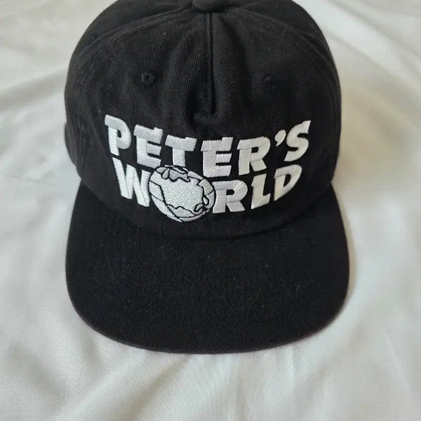 [BUNJANG] Peter World Black T-shirt / 마이 네임 이즈 피터 피터 월드 블랙
