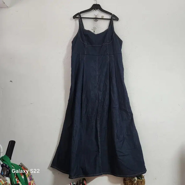 [BUNJANG] Denim Overalls Jumpsuit / 데님 멜빵 점푸수트