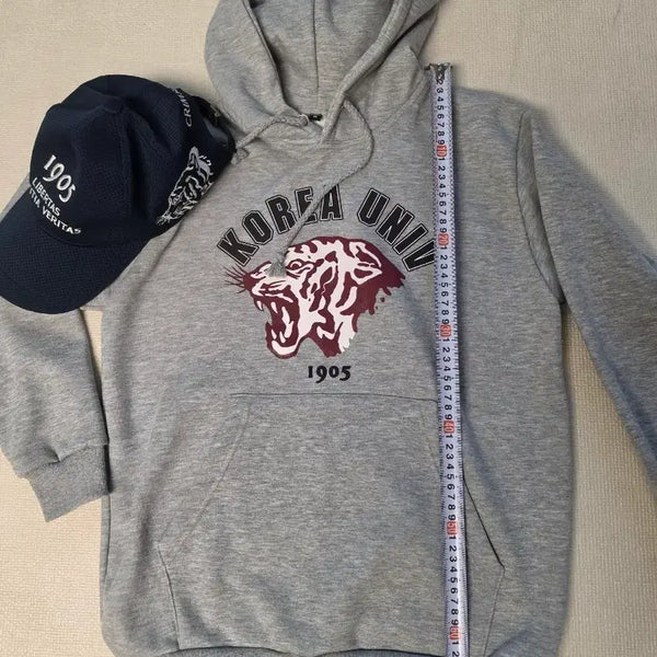 [BUNJANG] Korea University Hooded Sweatshirt and Ball Cap Set / 고려대 후드티+볼캡모자 세트 일괄판매