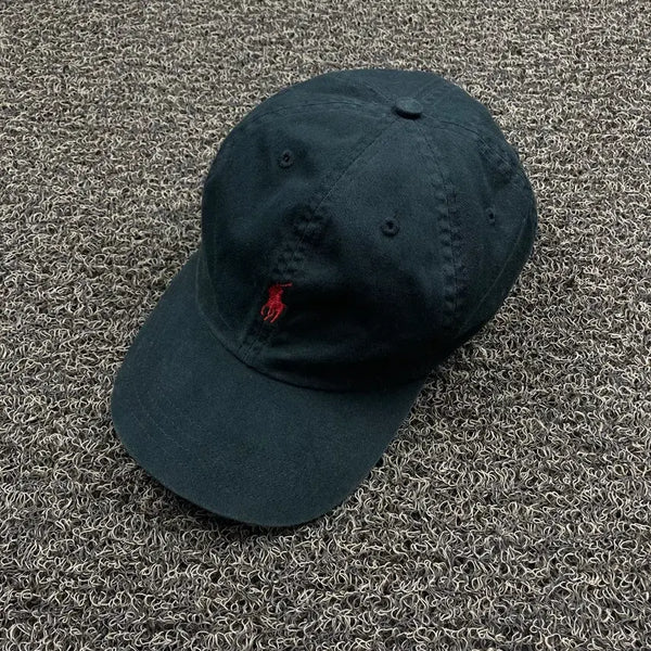 [BUNJANG] Polo Ralph Lauren Black Ball Cap / 폴로 랄프로렌 블랙 볼캡