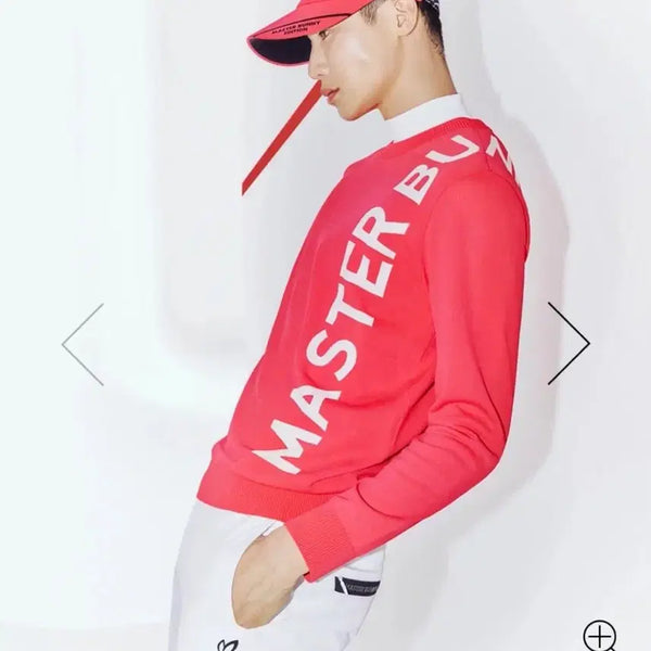 [BUNJANG] Master Bunny Logo Lettering Soft Knit / 마스터바니로고레터링소프트니트4(95)5(100)