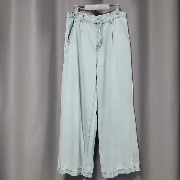 [BUNJANG] Wide Banding Denim Pants / 와이드 밴딩 데님