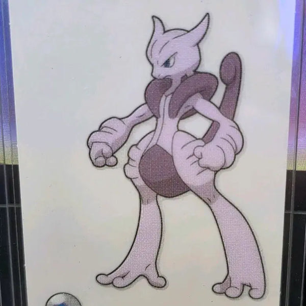 [BUNJANG] Pokemon Sticker Mega Evolution Mega Mewtwo X / 포켓몬띠부씰 메가진화 메가뮤츠X