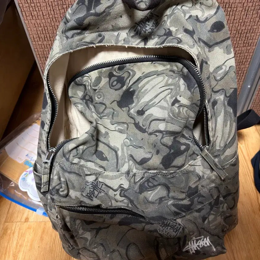 [BUNJANG] Stussy Veil Camo Backpack / 스투시 베일카모 백팩