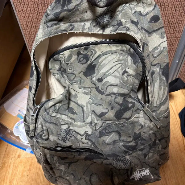 [BUNJANG] Stussy Veil Camo Backpack / 스투시 베일카모 백팩