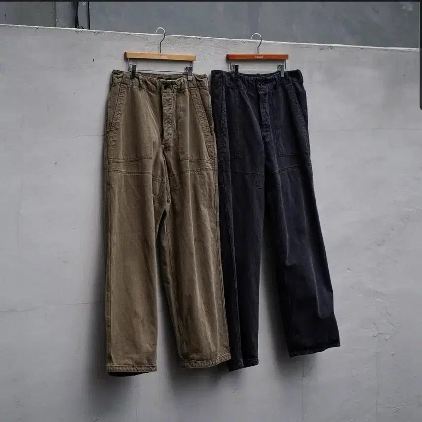 [BUNJANG] Auberge Baker Pants Vintage Navy 44 / (새상품)오베르쥬 어드레서별주 베이커 팬츠 빈티지 네이비 44