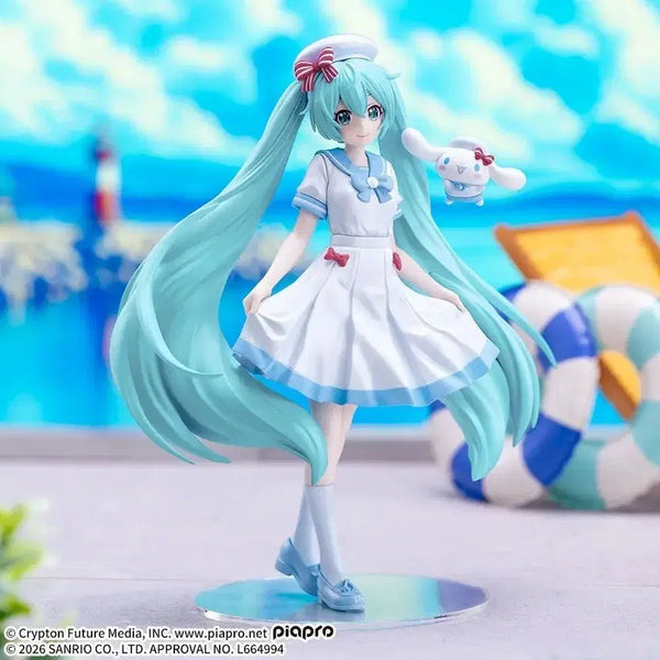 [BUNJANG] Sega x Stellar Hatsune Miku & Cinnamonroll Vocaloid Figure / 세가 Xstellar 보컬로이드 하츠네미쿠 & 시나모롤