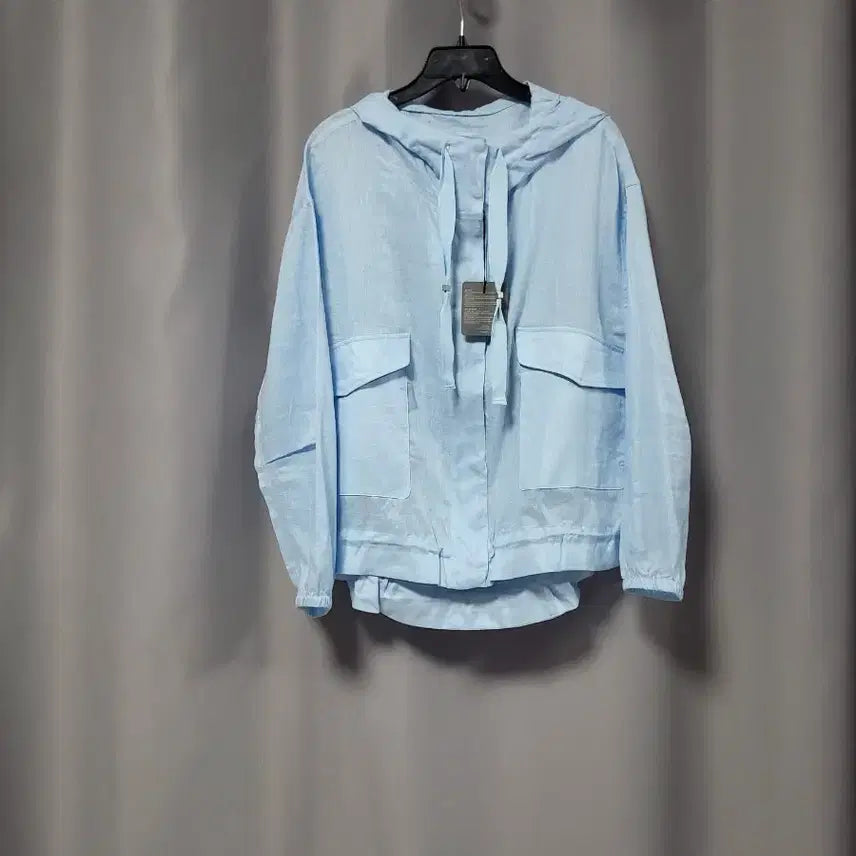 [BUNJANG] 100% Linen Hooded Jumper (New) / 린넨100 후드점퍼 (새상품)