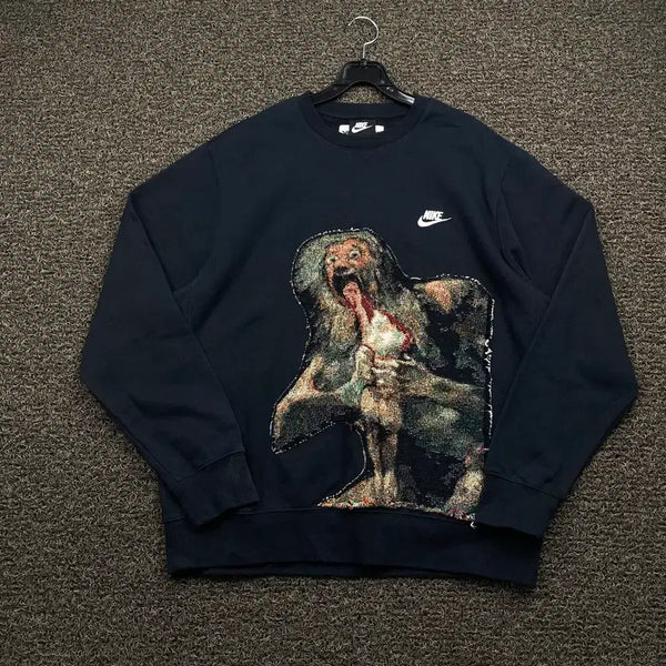 [BUNJANG] Nike Art Sweatshirt / 나이키 명화 맨투맨