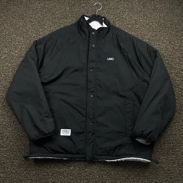 [BUNJANG] LMC Black White Reversible Jacket / LMC 블랙 화이트 리버시블 자켓