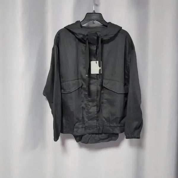 [BUNJANG] 100% Linen Hooded Jumper / 린넨100 후드점퍼 (새상품)