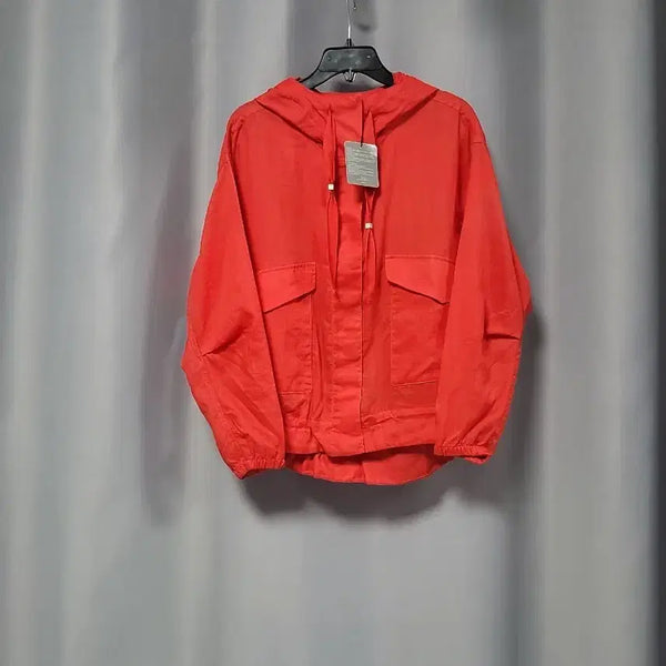 [BUNJANG] 100% Linen Hooded Jumper / 린넨100 후드점퍼 (새상품)