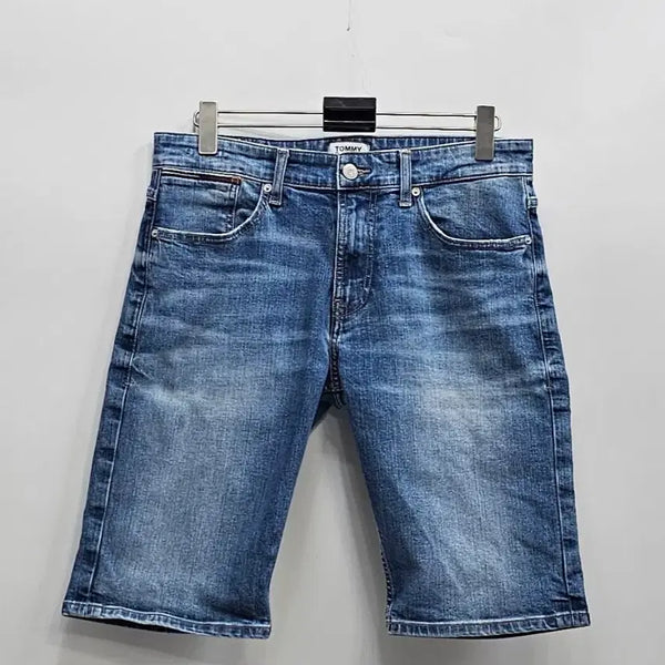 [BUNJANG] Tommy Jeans 20SS Denim Bermuda Shorts (Men's 32) / 타미진스 20SS 데님 버뮤다 팬츠 반바지 / 남 32 워싱 중청