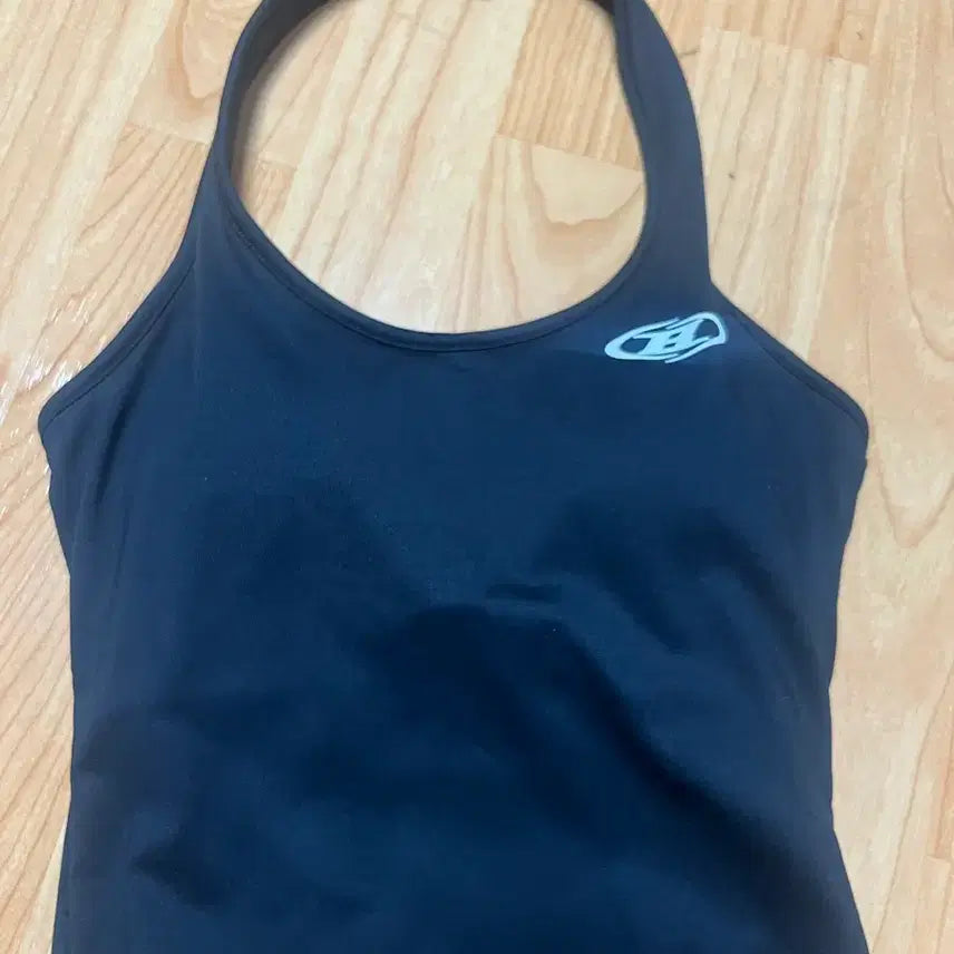 [BUNJANG] Born to Win Symbol Halterneck Bralette Black / 본투윈 심볼 홀터넥 브라탑 블랙
