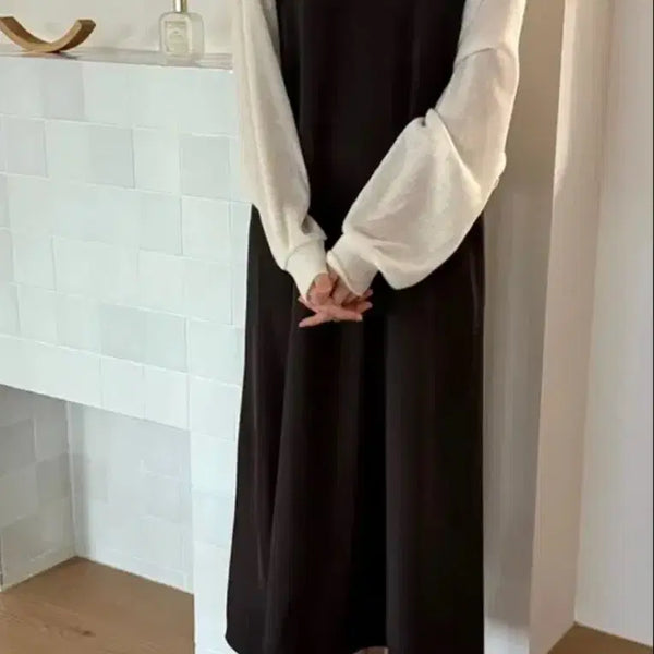 [BUNJANG] Satin Slip Maxi Dress / 슬립 나시 원피스