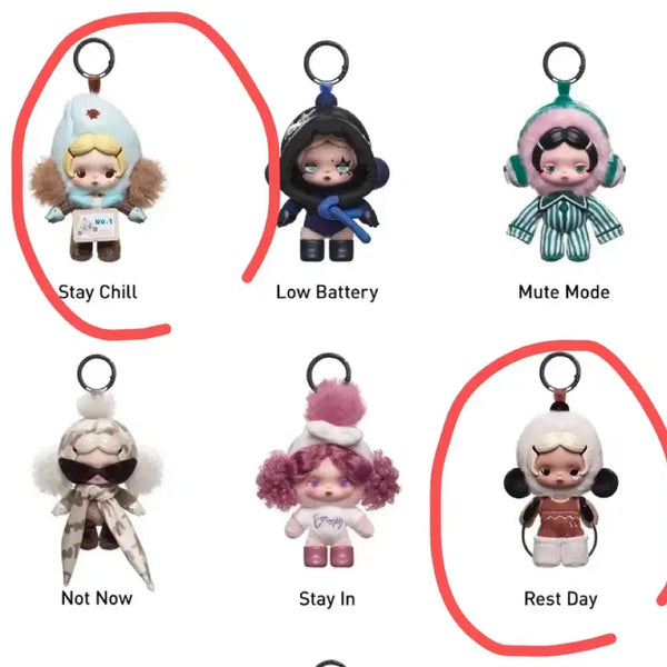 [BUNJANG] Pop Mart Skullpanda Off Doll Keychain / 팝마트 스컬판다 off 인형 키링
