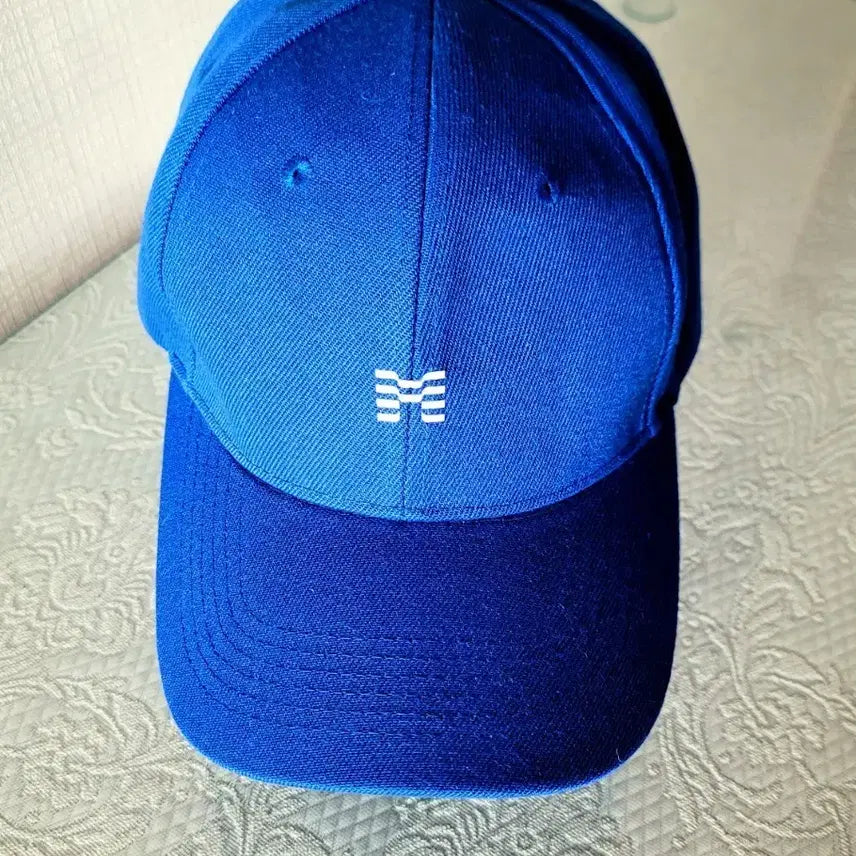 [BUNJANG] Blue Cotton Ball Cap (Unsealed) / 미개봉한 모자~ 파란색 볼캡