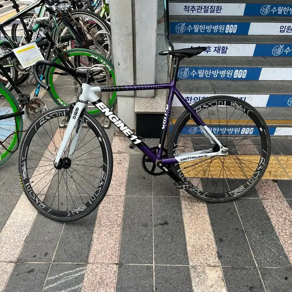 [BUNJANG] Engine11 Eggplant Pixie Bicycle / 엔진11 에그플랜트
