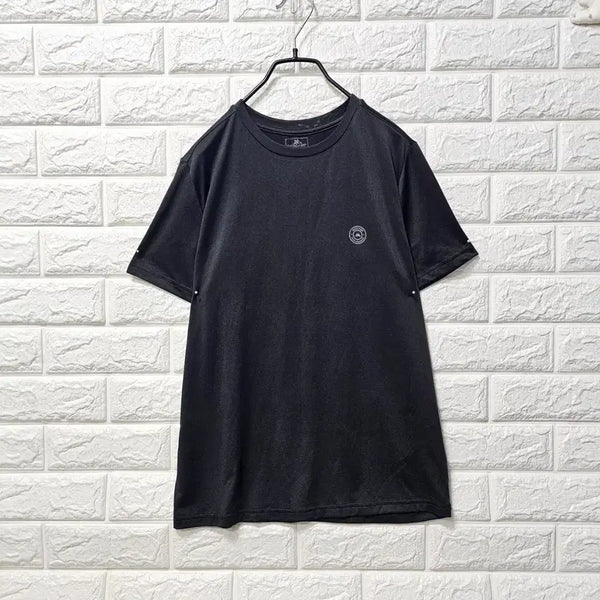 [BUNJANG] Basic Logo Black Short Sleeve T-Shirt / 블랙  반팔 티셔츠