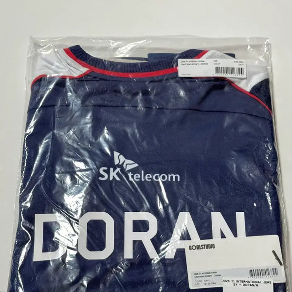 [BUNJANG] T1 2026 Doran International Uniform Jersey (M) / [미개봉] M 도란 인터내셔널 유니폼 져지 티원 2026 T1 INTERNATIONAL UNIFORM JERSEY Doran