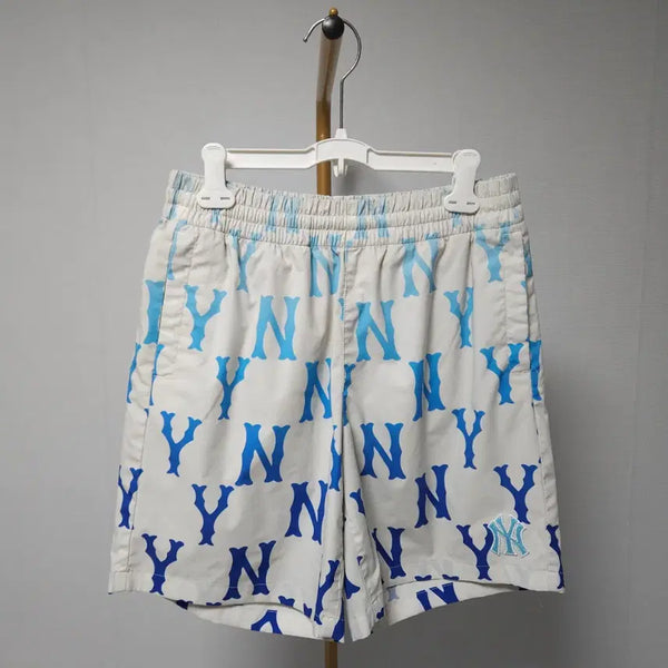 [BUNJANG] MLB Gradient Monogram Swim Pants (Size M) / M ) MLB 엠엘비 그라데이션 모노그램 스윔팬츠