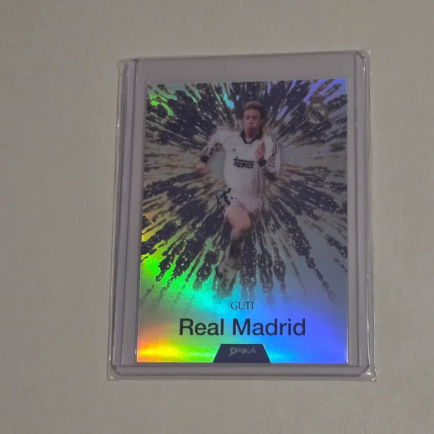 [BUNJANG] DAKA Real Madrid Legends Limited Edition 35/35 Soccer Card / [35한정] 구티 레알 마드리드 레전드 다카 축구카드