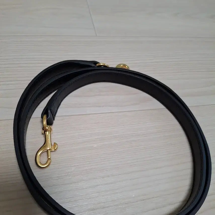 [BUNJANG] Saint Laurent Leather Strap for Shoulder Bag/Crossbody Bag - Black / (정품) 입생로랑 숄더백 크로스백 가죽 스트랩 블랙