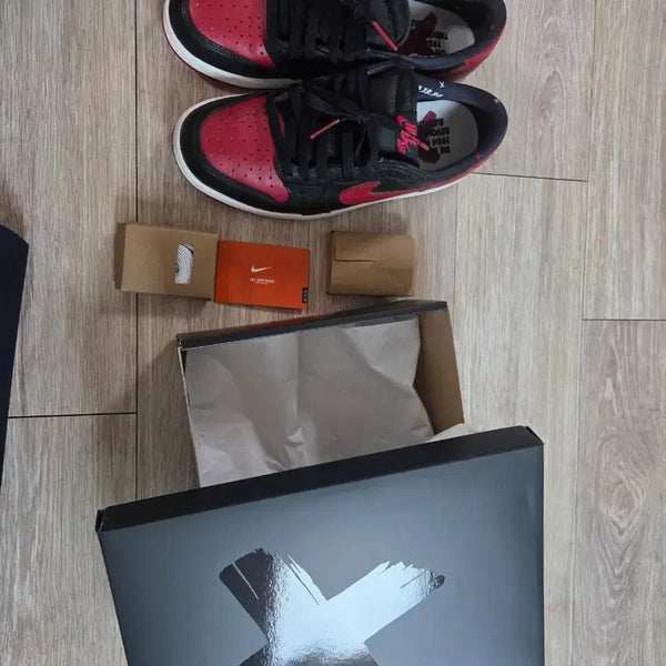 [BUNJANG] Nike Air Jordan 1 Low "Banned" (2026) - Men's US 8 / 조던1 로우 밴드 260사이즈 2026
