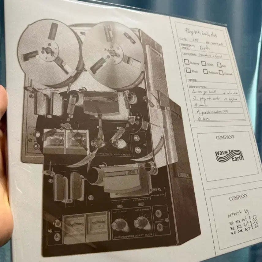 [BUNJANG] Wave to Earth 0.03 LP (Black Edition) - Unsealed / Wave to earth 0.03 lp 개봉 블랙반
