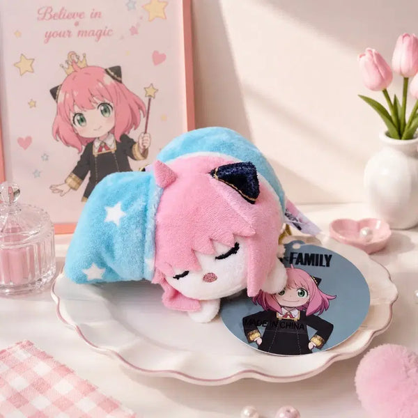 [BUNJANG] Spy x Family Anya Sleeping Plush Keychain / (새상품) 스파이 패밀리 잠자는 아냐 키링