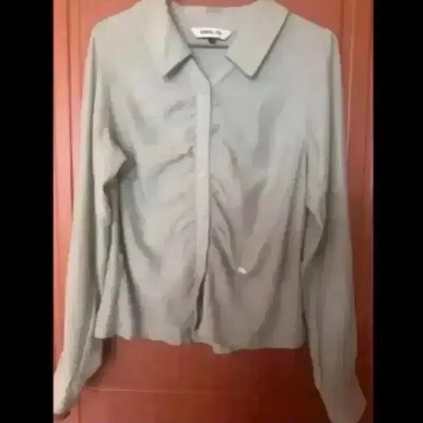 [BUNJANG] General Idea Shirring Shirt / 제너럴아이디어 셔링 셔츠