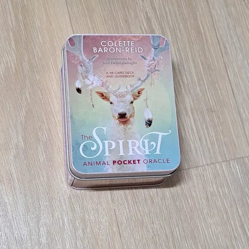 [BUNJANG] Pocket Spirit Animal Oracle Cards Tin Case / 포켓 스피릿 애니멀 오라클카드 판매 / 타로카드