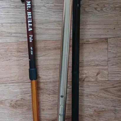 [BUNJANG] Niko Mt. BULLA Trekking Poles (2) and Walking Sticks (1) / 니코 트레킹 스틱 Mt. BULLA Pole 1개 보행 지팡이 2개