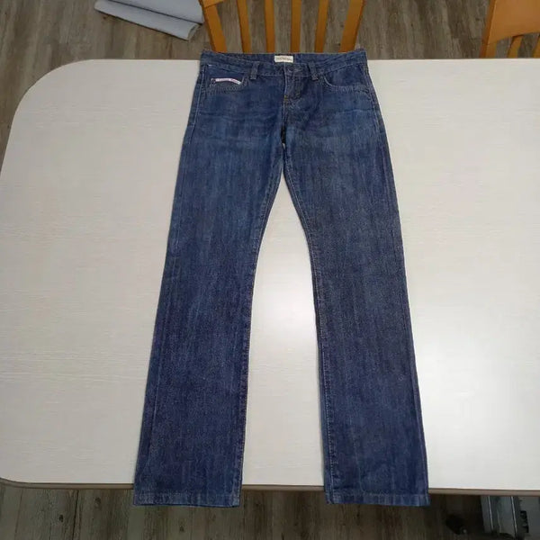 [BUNJANG] Calvin Klein 26 Selvedge Washed Straight Leg Jeans / 26 Calvin Klein 셀비지 골반 워싱 일자진 26-642