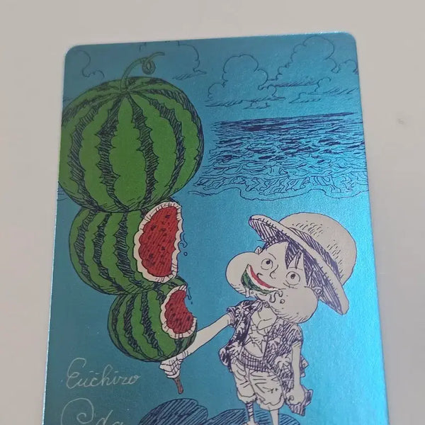 [BUNJANG] One Piece Natsukomi Watermelon Luffy Card Bundle Set / 원피스나츠코미 4개 일괄