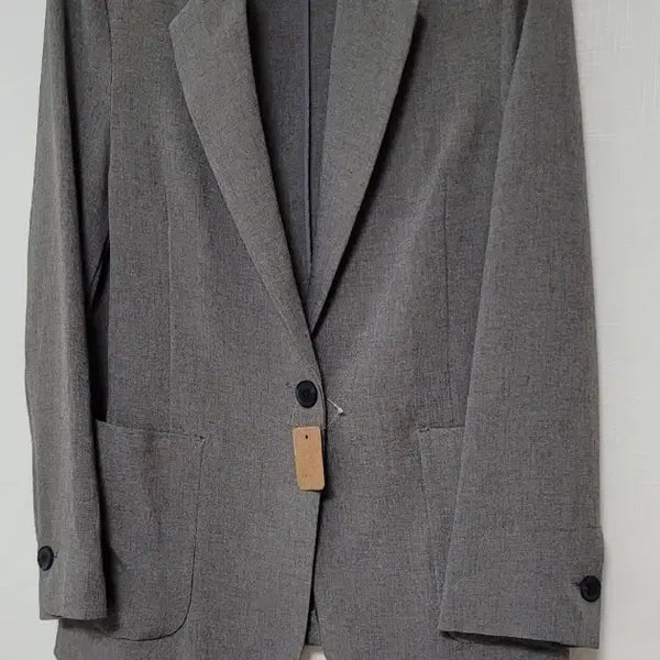 [BUNJANG] 8 Seconds Single Blazer Jacket XS Grey / [새상품]8세컨즈 그레이 싱글 여성자켓 XS 906