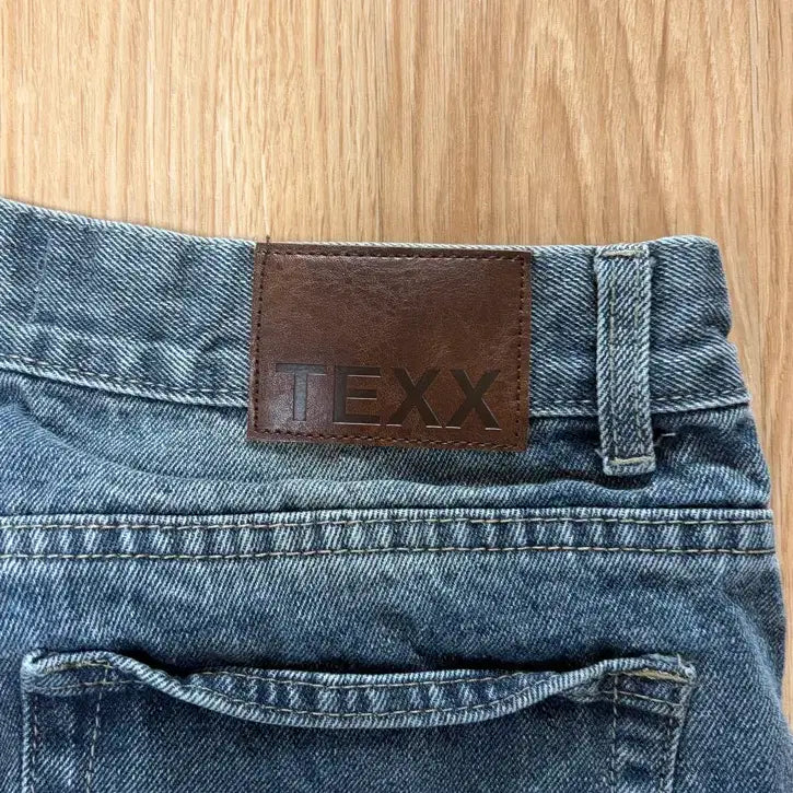 [BUNJANG] Tex TX208 Semi-Flare Denim (Medium Blue) / 텍스 TX208 세미플레어 데님 (중청)