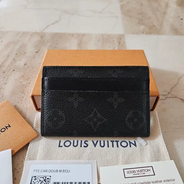 [BUNJANG] Louis Vuitton Monogram Eclipse Card Holder / [정품/당일출고] 루이비통 모노그램 이클립스 카드지갑 카드슬롯 카드홀더