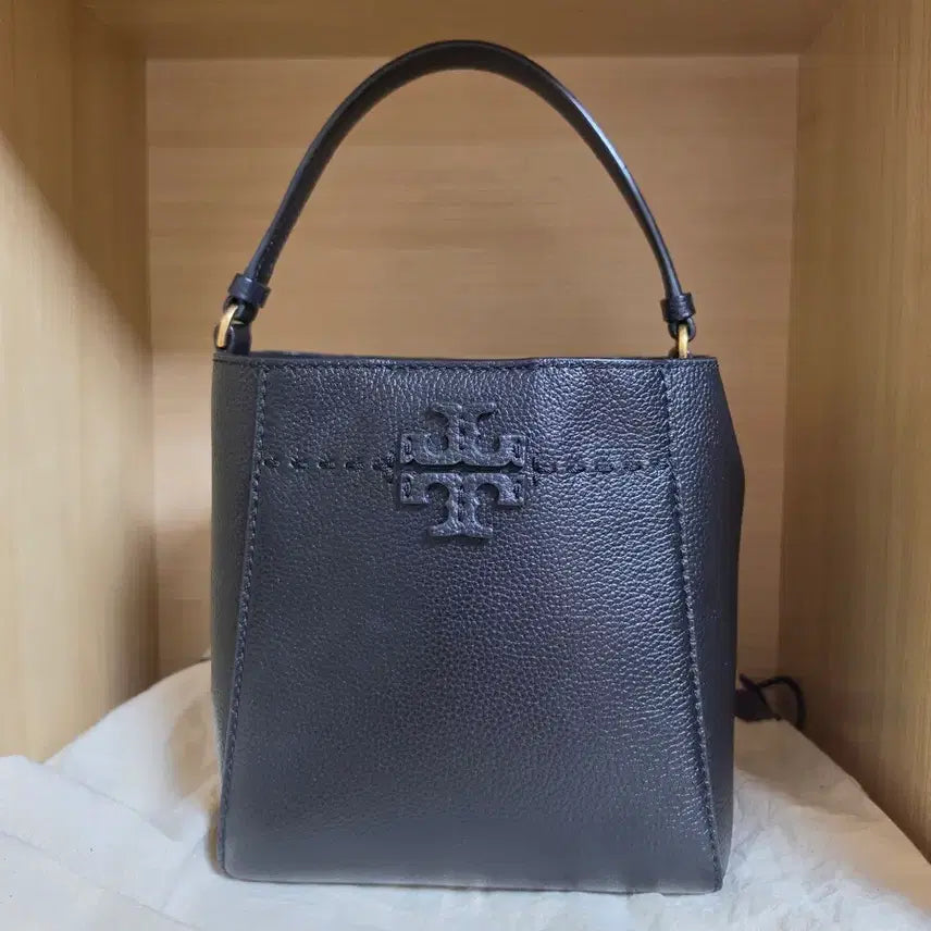 [BUNJANG] Tory Burch McGraw Small Bucket Bag / 토리버치 맥그로우 스몰 버킷백