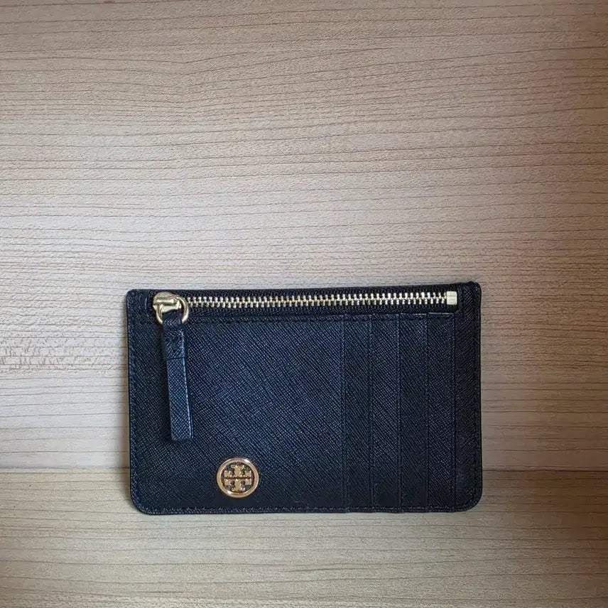 [BUNJANG] Tory Burch Robinson Card Wallet Black / 토리버치 로빈슨 카드지갑